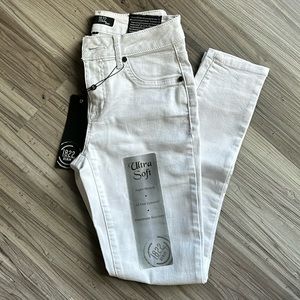 1822 Denim Ankle Skinny White Jeans size 4 - (NWT)